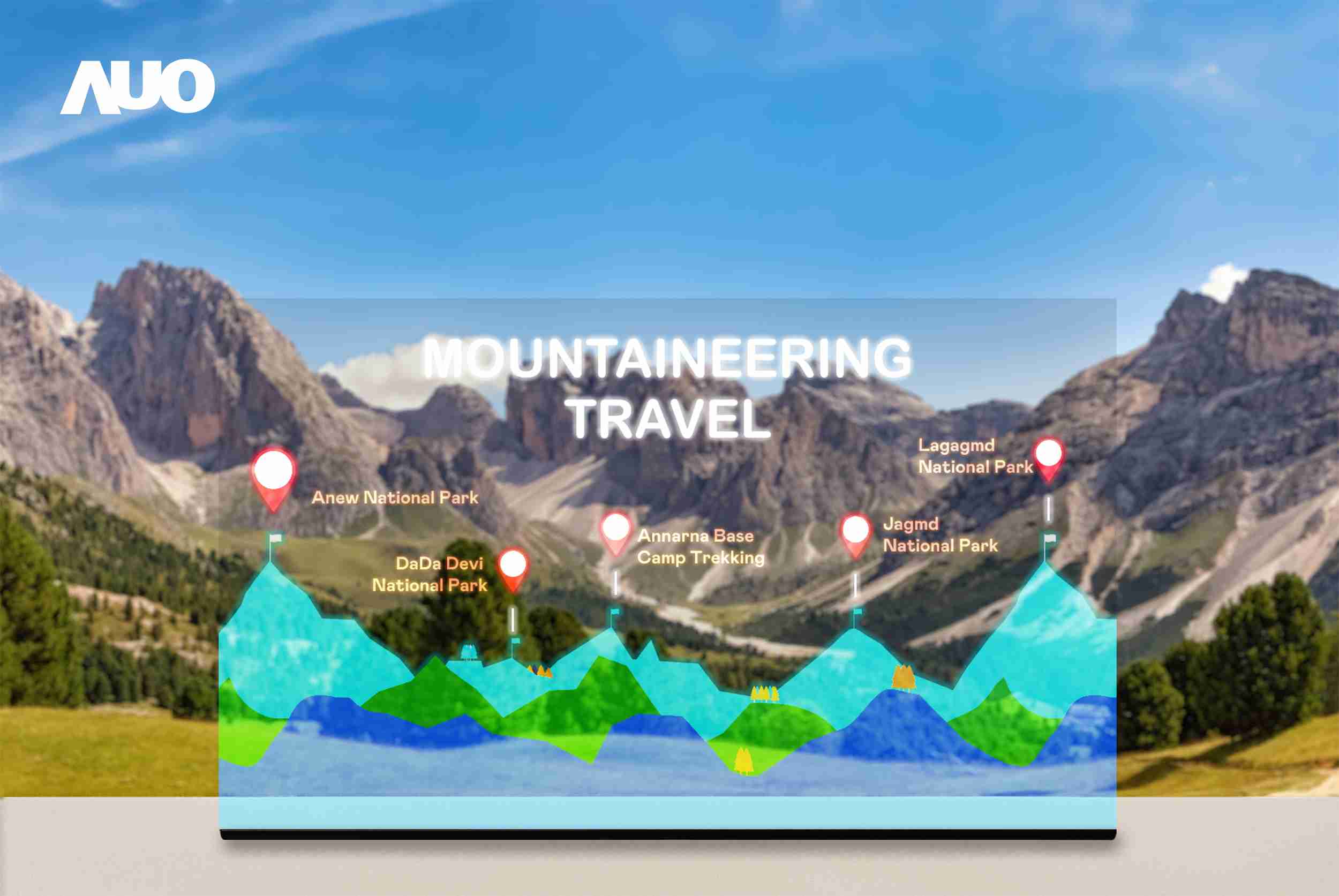 918.COM展示全球单片尺寸最大(*)42吋透明Micro LED显示器拼接而成的〝64吋透明Micro LED显示器〞，，具备高透明度、、、、1,000 nits高亮度、、、广色域、、、、采用三边无边框的无缝拼接等多重特色，，，呈现超高清、、、细腻画质而不遮挡后方视觉，，满足层峰需求，，可广泛运用于零售、、艺术展览或商业空间等场域